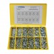 AST#JISZHNFN 1340 Piece JIS Hex Nut and Serrated Flange Nut Assortment