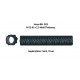 BLACK BRAIDED HOSE BB-023 M12X2.5