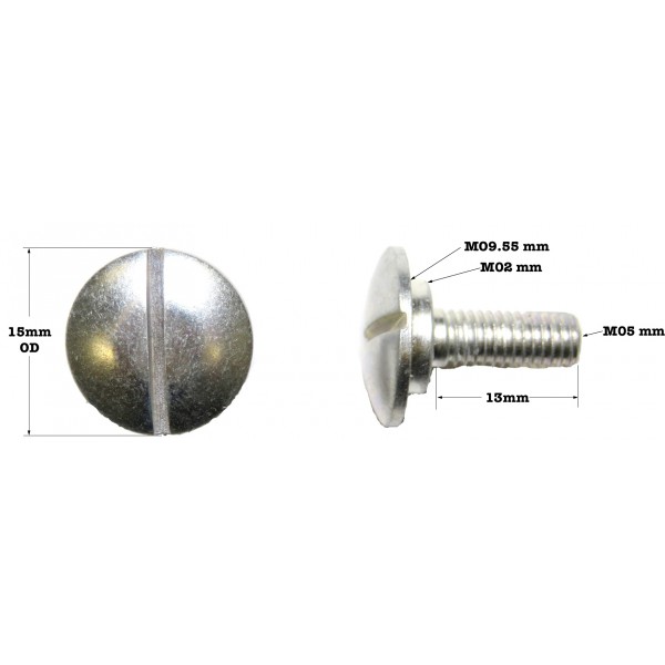 FERRARI PROP ROD SCREW CAD1 M05X13