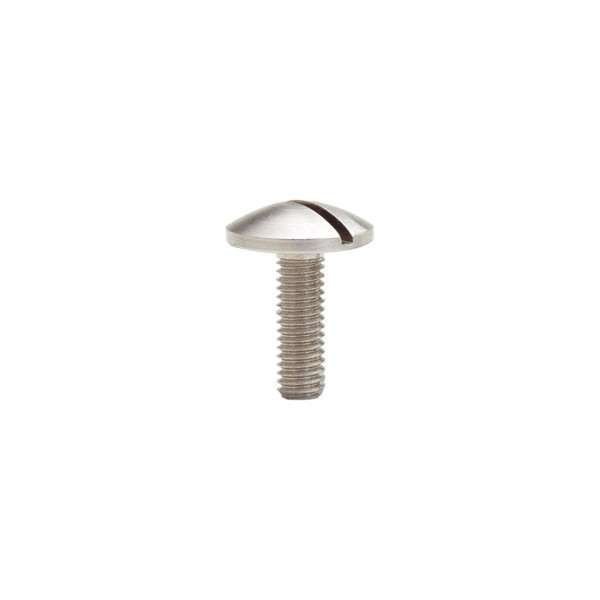 UNPOLISHED SLOT STAINLESS STEEL SCREW M04X12