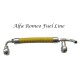 YELLOW FUEL HOSE WITH WIRE WRAP M 06 I.D X 15 O.D