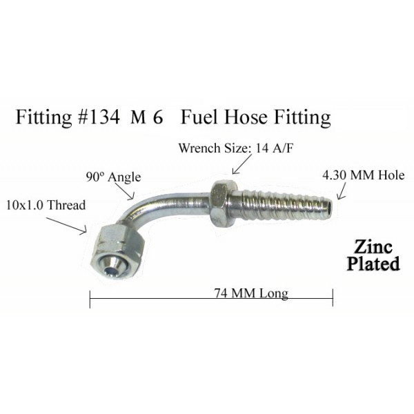 #134 FUEL FITTING M06