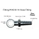 #140 HOSE FITTING M14