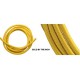 YELLOW FUEL HOSE WITH WIRE WRAP M 06 I.D X 15 O.D