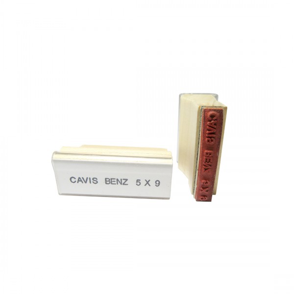 CAVIS BENZ 5X9 RUBBER STAMP 